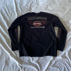 Harley Davidson Flame Long Sleeve